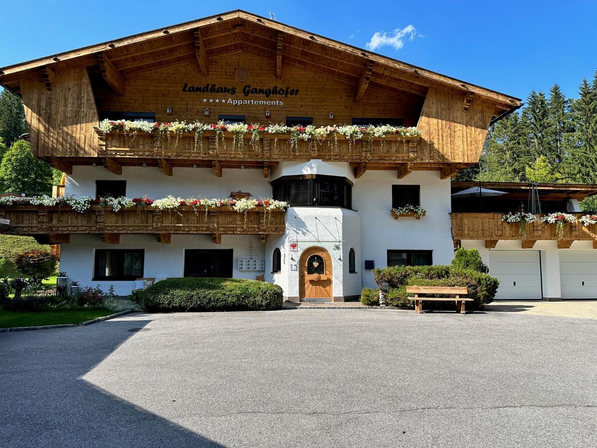 Ferienwohnung W2 Haus Ganghofer Leutasch Exterior foto